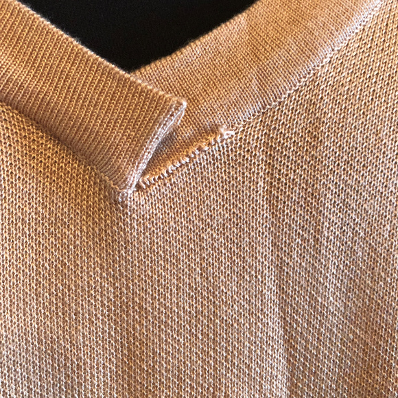 Poof New York Balloon Sleeve V-Neck Sweater - Picture 6 of 6